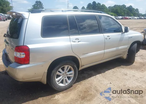 2007 Toyota Highlander Hybrid Limited V6 from USA, damaged, VIN JTEDW21A070019981